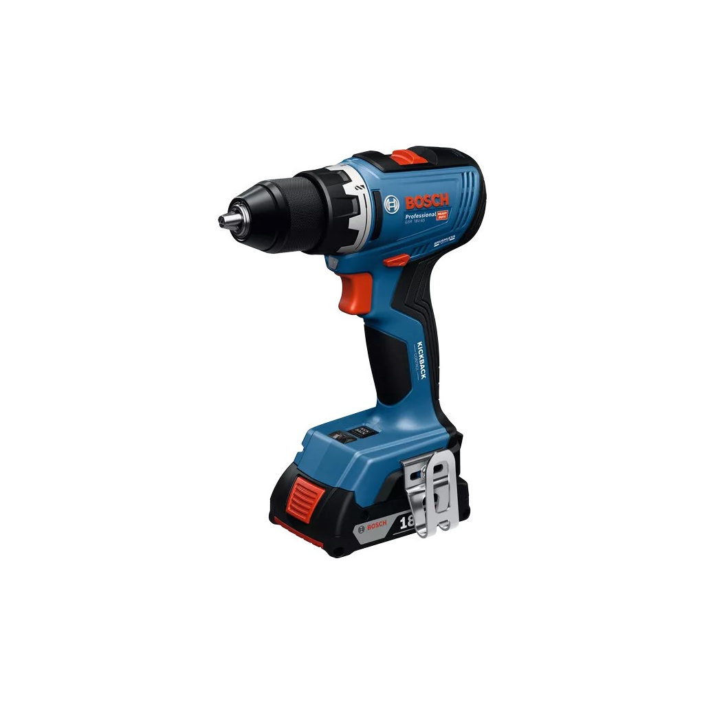 Шуруповерт Bosch Professional GSR 18V-65 18В 2х5Агод 2155Нм 0-5500-2100обхв ЗП GAL18V-40 1.06к (0.601.9N3.203) - зображення 2