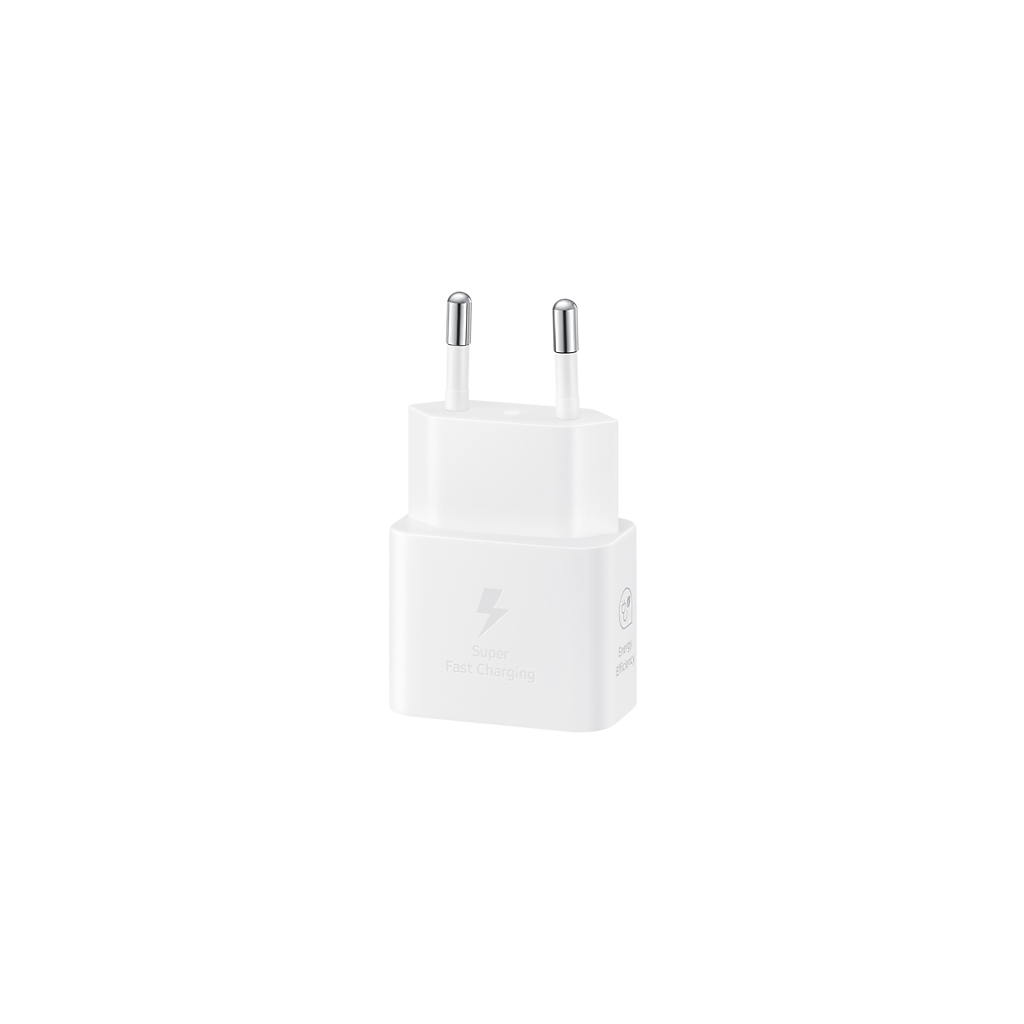 Зарядний пристрій Samsung 25W Power Adapter (w C to C Cable) White (EP-T2510XWEGEU) - зображення 3