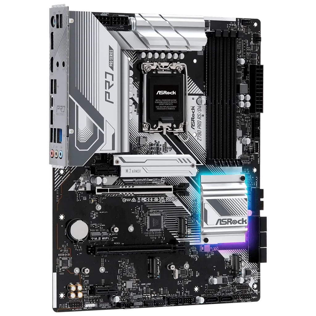 Материнська плата ASRock Z790 PRO RS/D4 - зображення 4