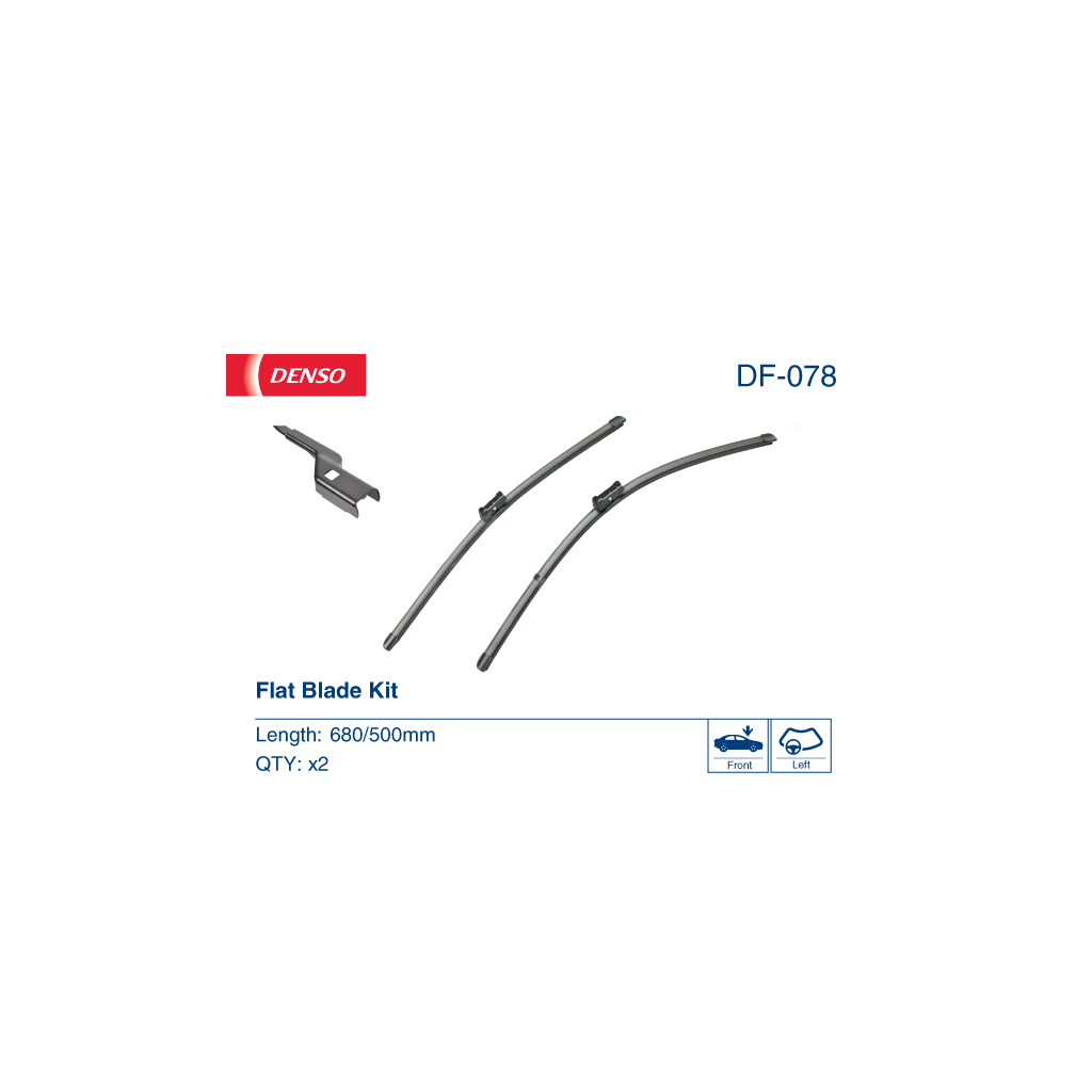 Щітка склоочисника Denso DF-078 - зображення 3
