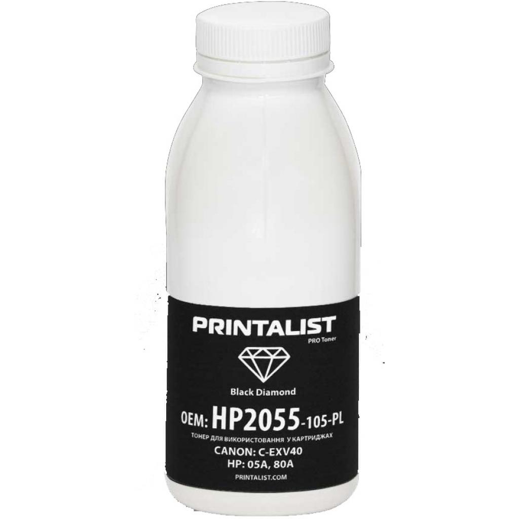 Тонер Printalist HP LJ P2035/2055, 105г Black (HP2055-105-PL) - зображення 1