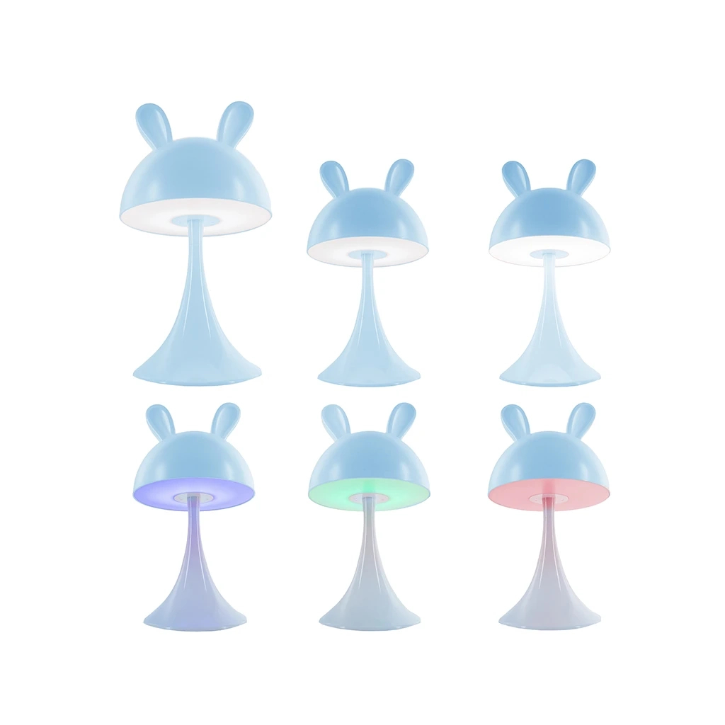 Нічник Kite Світильник LED з акумулятором Simple Bunny, блакитний (K25-317-1-3) - зображення 4