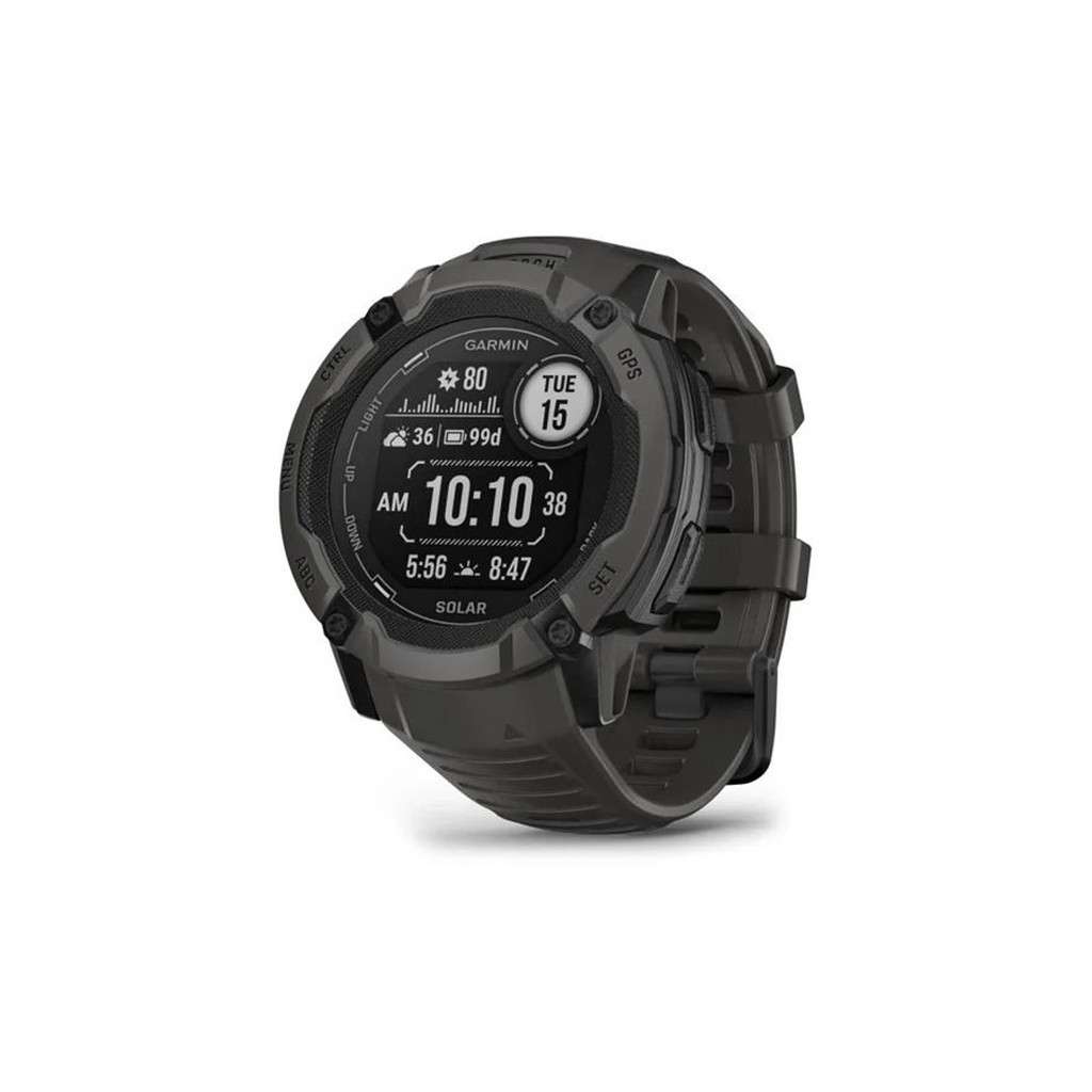 Смарт-годинник Garmin Instinct 2X, Solar, Graphite, GPS (010-02805-00) - зображення 1