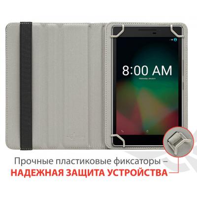 Чохол до планшета AirOn Universal case Premium 7-8" black (4821784622090) - зображення 7