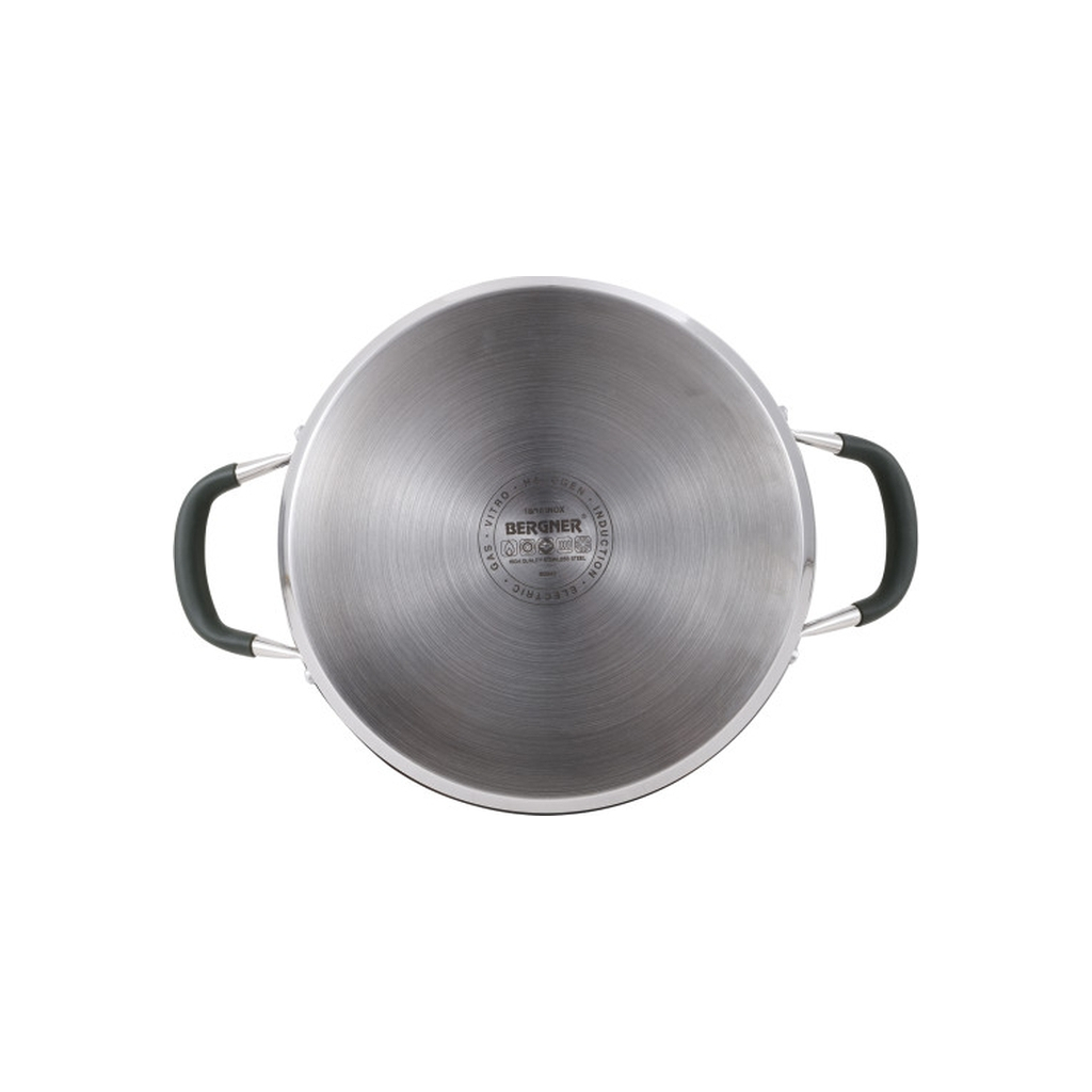 Каструля Bergner Midnight, з кришкою 9.5 л (BG-32084-MM) - зображення 5