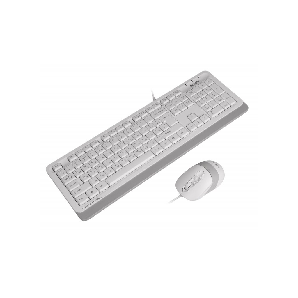 Комплект A4Tech F1010 White (4711421943307) - зображення 4