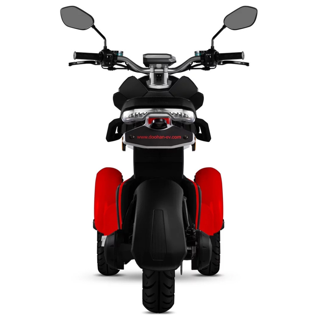 Електроскутер Doohan iTank red (2220001325188) - зображення 4