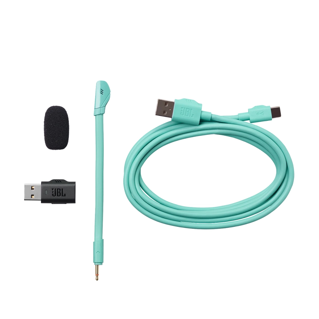 Навушники JBL Quantum 360 Wireless Teal (JBLQTUM360CYN) - зображення 9