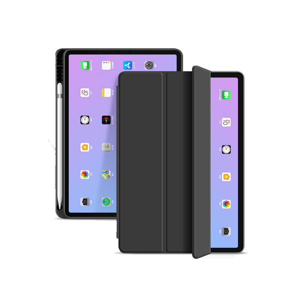 Чохол до планшета BeCover Tri Fold Hard TPU Apple iPad Air (4/5) 2020/2022 10.9" Black (711106) - зображення 5