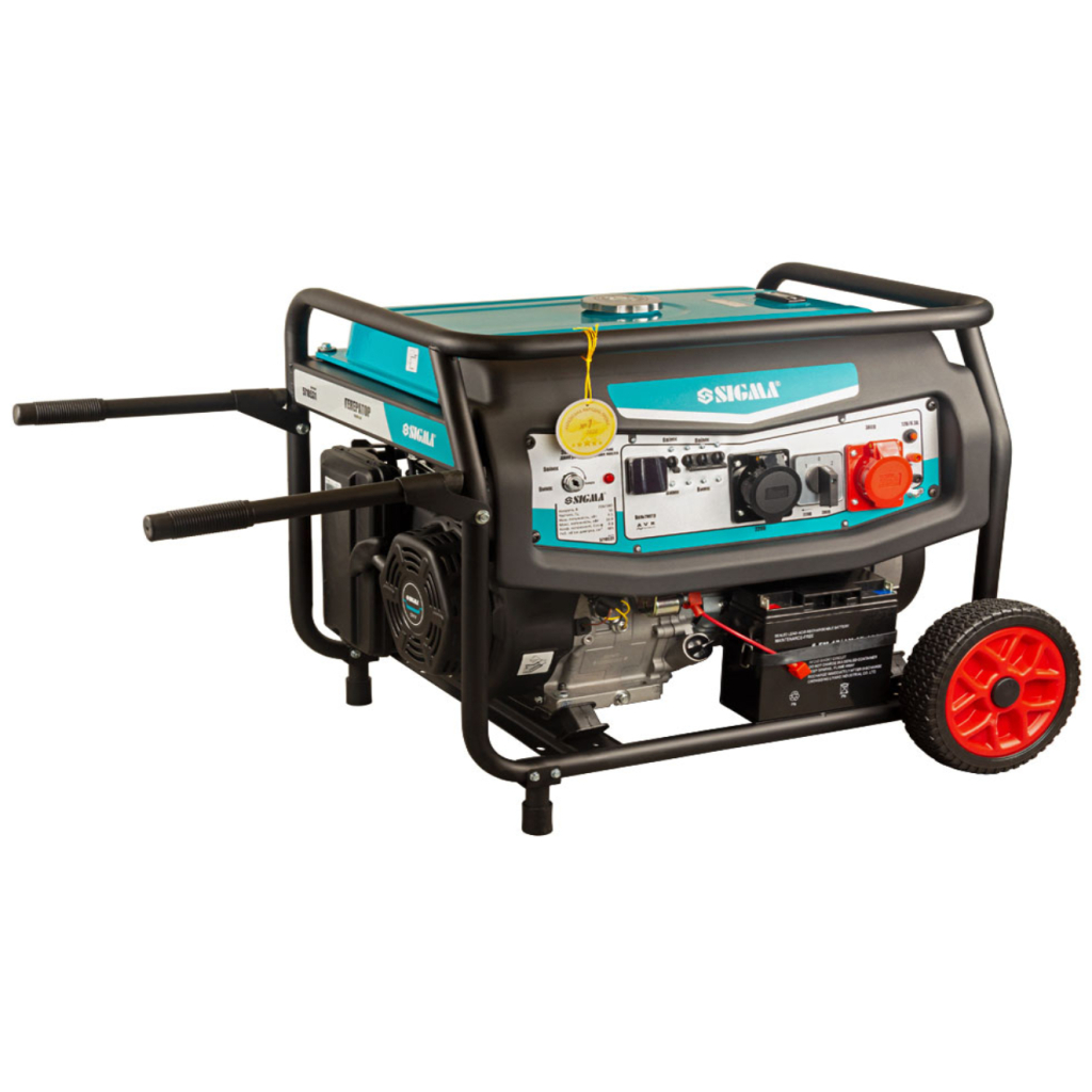 Генератор Sigma 220V/380V 3ф 9.5/10.0kW электрозапуск (5710531) - зображення 1