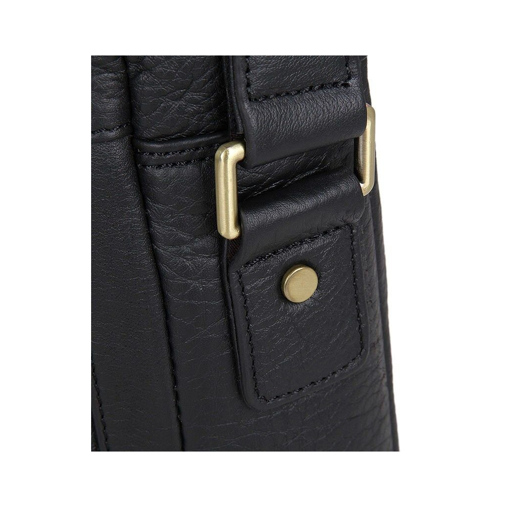 Сумка Vintage Через плече Чорна (14436) - зображення 8