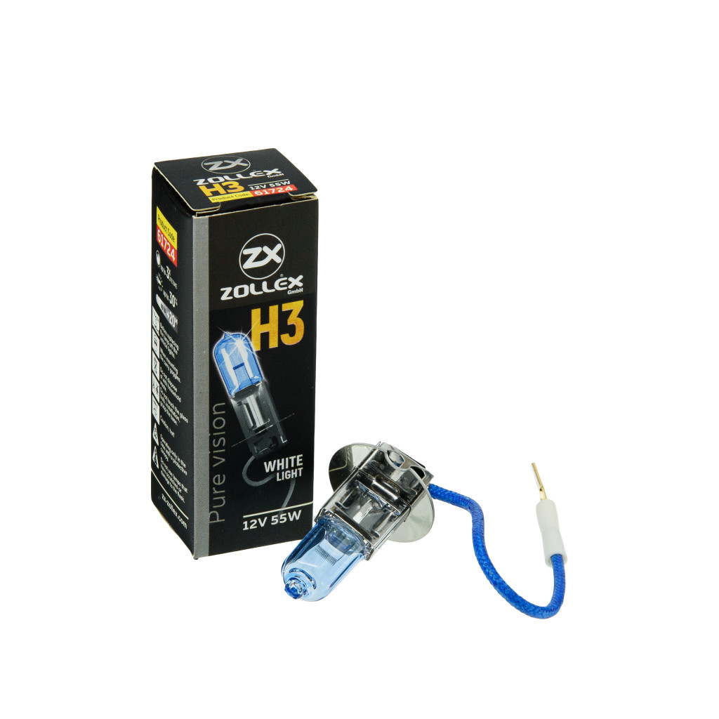 Автолампа Zollex H3 12V 55W Pure vision (2861724) - зображення 2