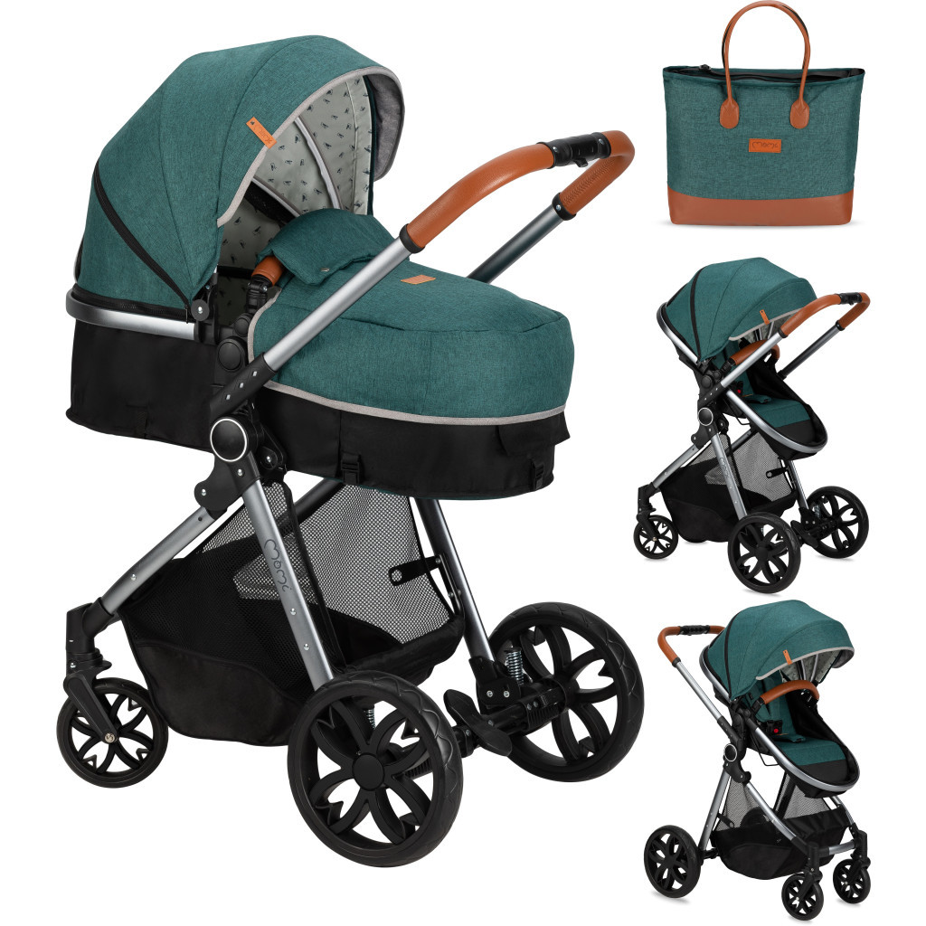 Коляска MoMi 2 в 1 Limuru Green (WOSP00028) - зображення 2