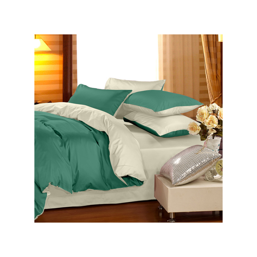 Постільна білизна MirSon Сатин Premium 0844 +0840 Davies King Size (2200002029278) - изображение 1