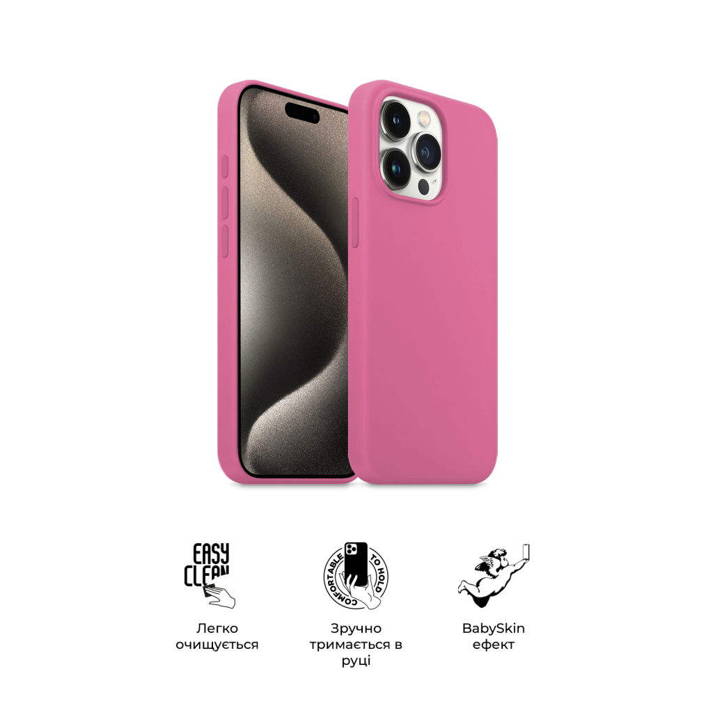Чохол до мобільного телефона Armorstandart ICON2 Case Apple iPhone 15 Pro Max Pink (ARM77018) - зображення 3