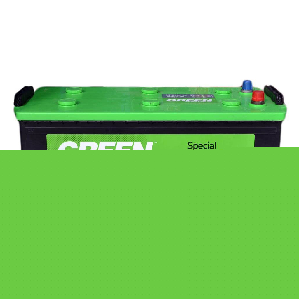 Акумулятор автомобільний GREEN POWER 190Ah збоку (+/-) (000022357) - зображення 1
