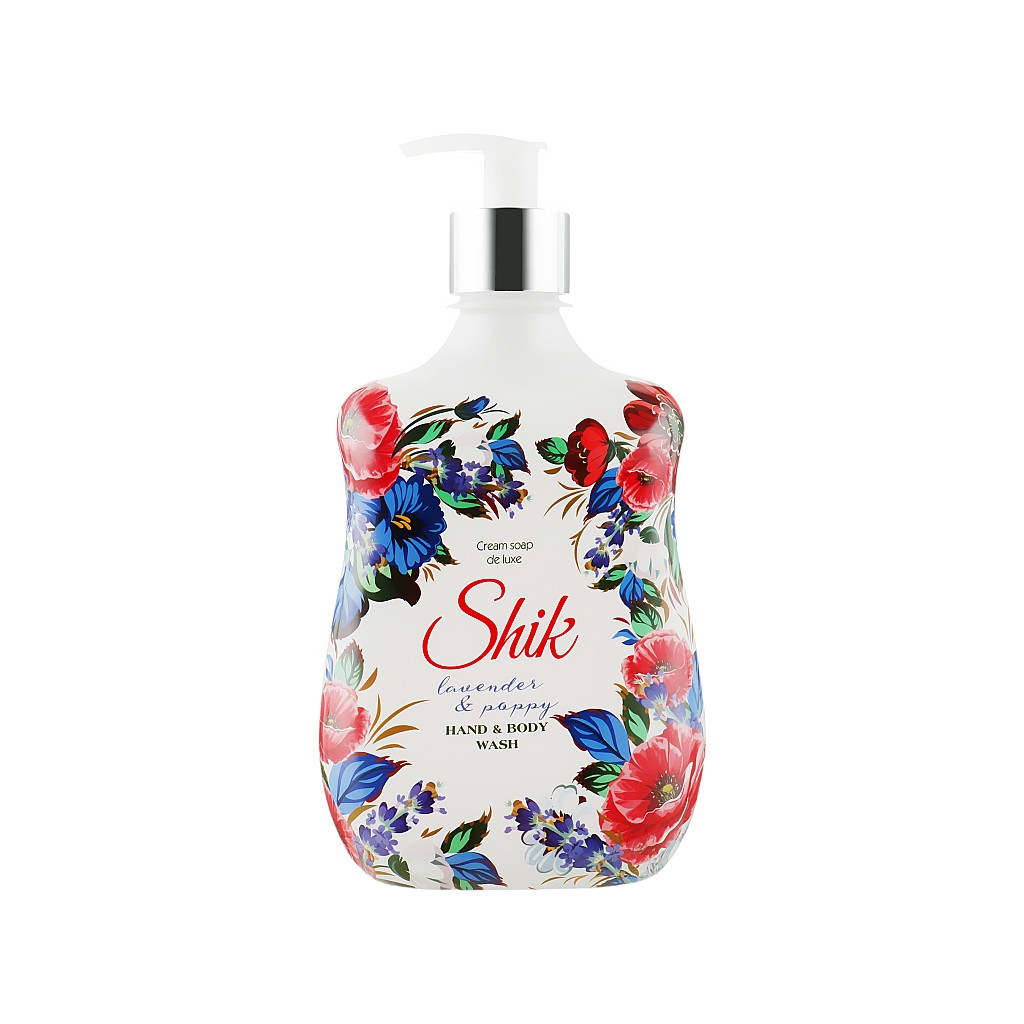 Рідке мило Shik Lavender & Poppy 500 мл (4823107600289) - зображення 1