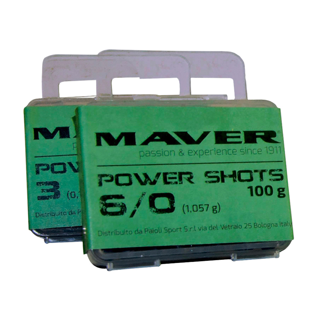 Грузило Maver набір Power Shots 6/0 (1.057g) 100g (1300.36.00) - зображення 1