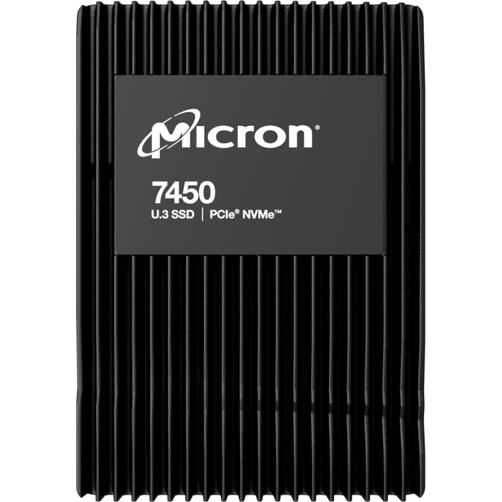 Накопичувач SSD U.3 2.5" 1.92TB 7450 PRO 15mm Micron (MTFDKCC1T9TFR-1BC1ZABYYR) - зображення 1