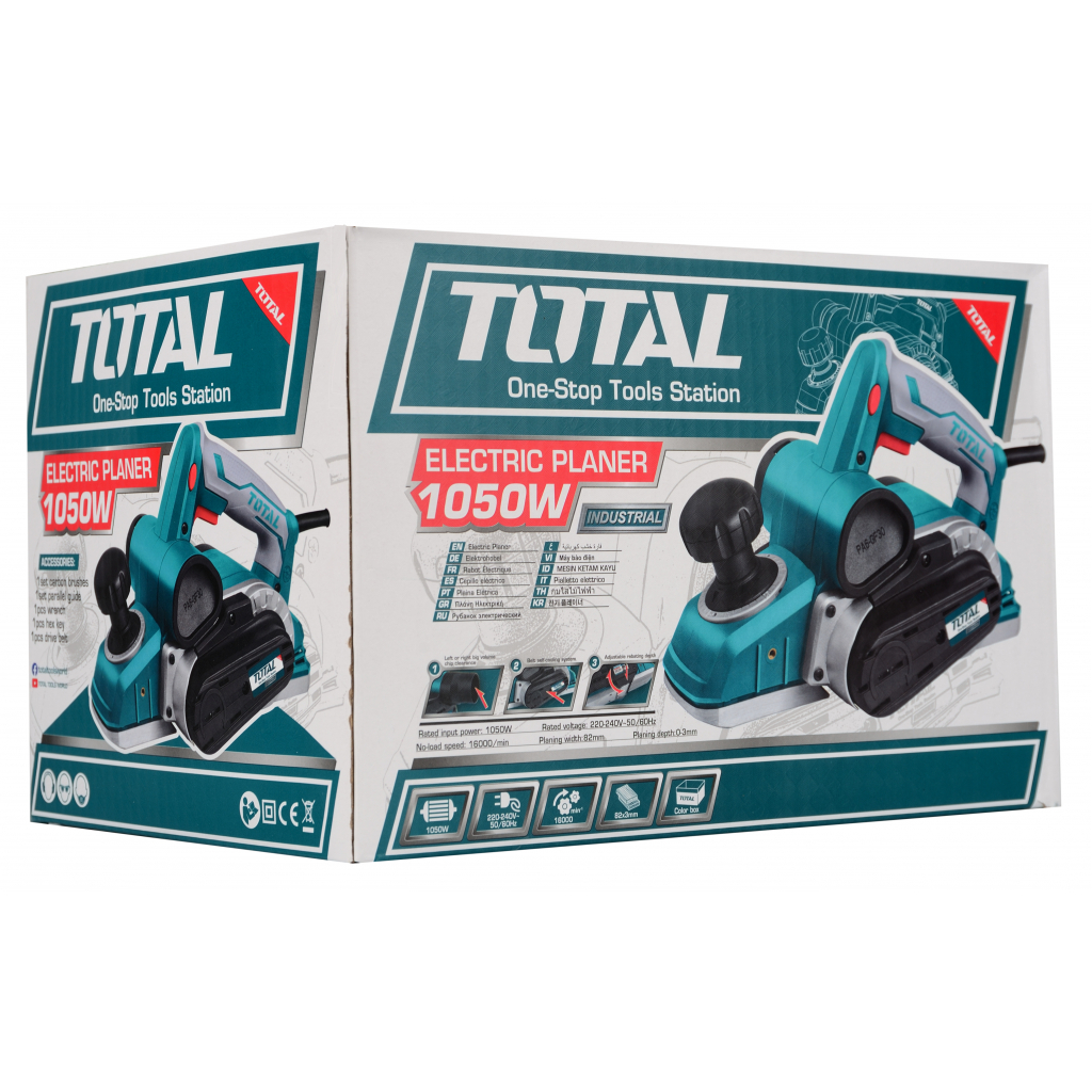 Електрорубанок Total TL1108236 1050 Вт. (6371608) - изображение 9