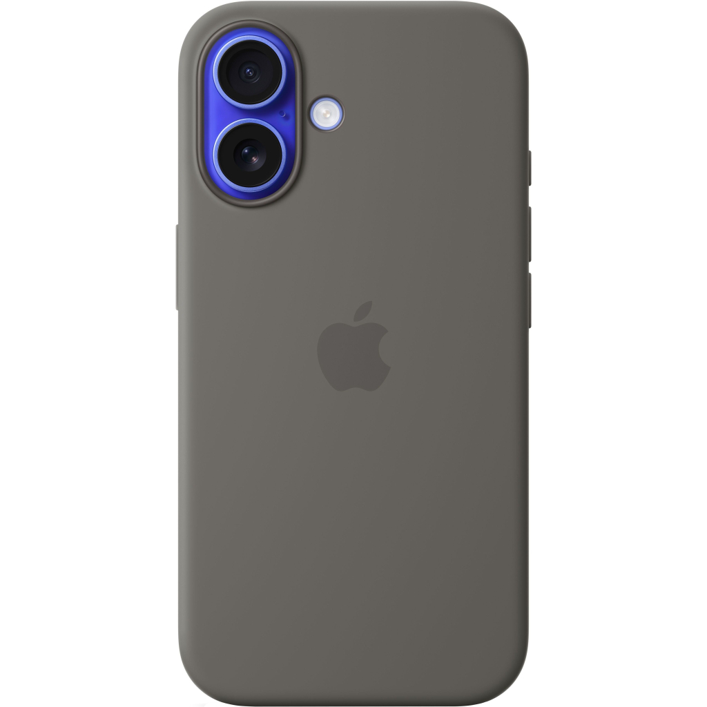 Чохол до мобільного телефона Apple iPhone16 Silicone Case with MagSafe - Stone Gray (MYY33ZM/A) - зображення 1