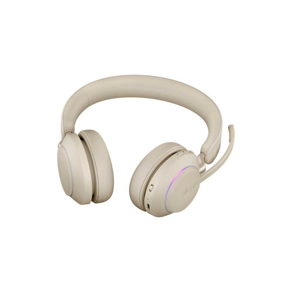 Навушники Jabra Evolve 2 65 Link380c MS Stereo Beige (26599-999-898) - зображення 4