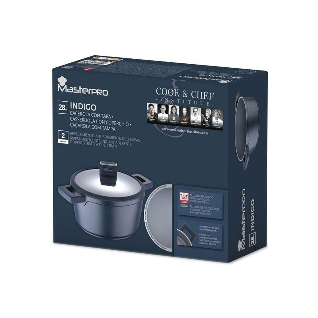 Каструля MasterPro Indigo з кришкою 3 л (BGMP-7980) - зображення 6