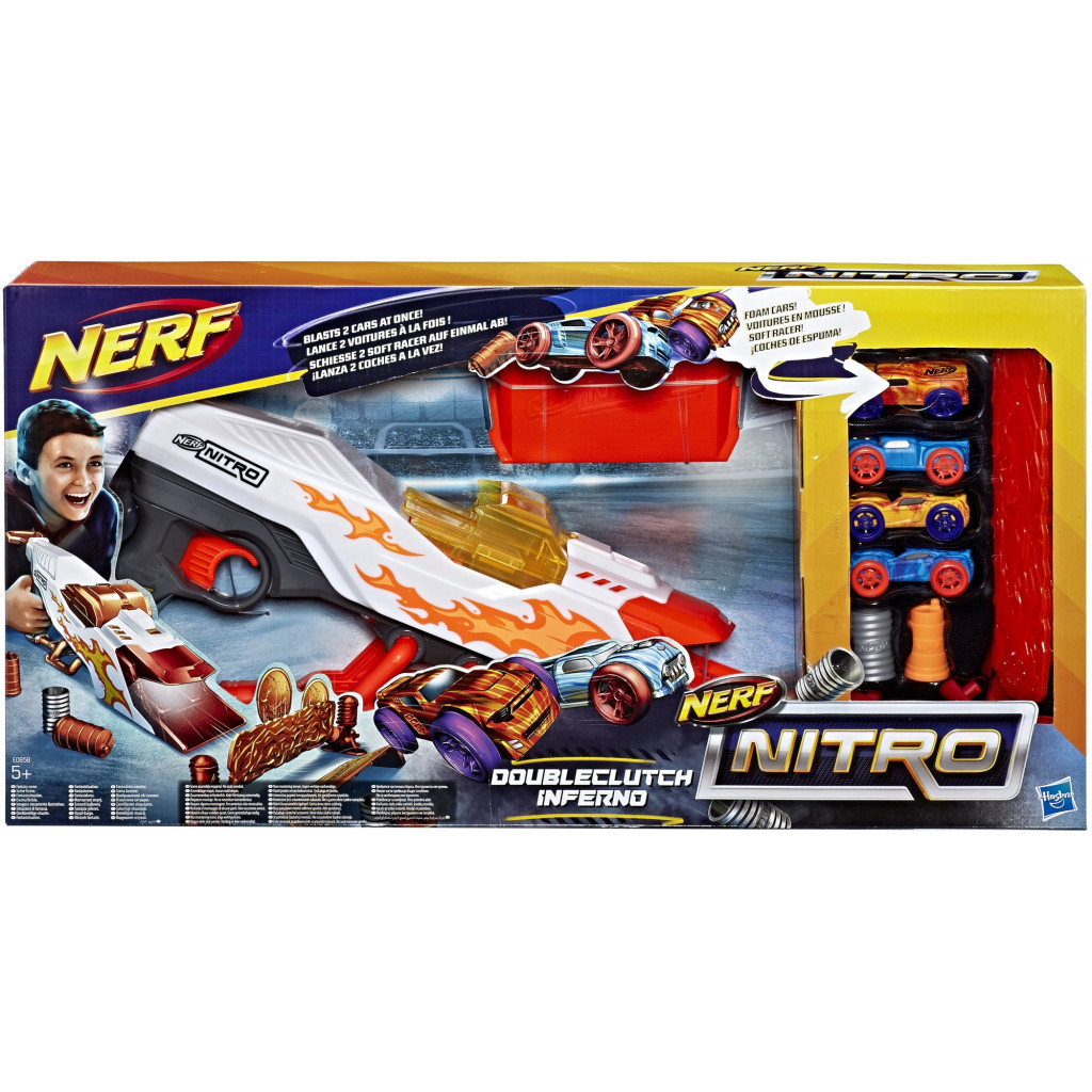 Автотрек Hasbro Nerf Nitro Пусковий пристрій Даблбрейк (E0858) - зображення 8