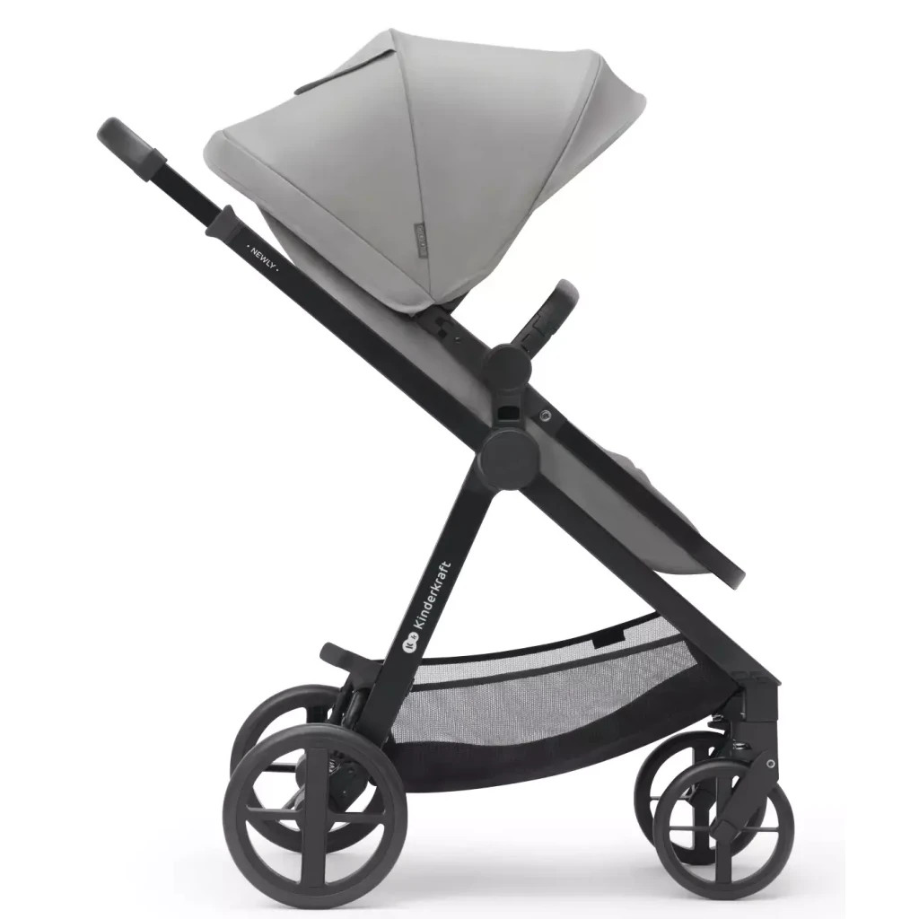 Коляска Kinderkraft 3 в 1 Newly Moonlight Grey (KSNEWL00GRY3000) (5902533921874) - зображення 5
