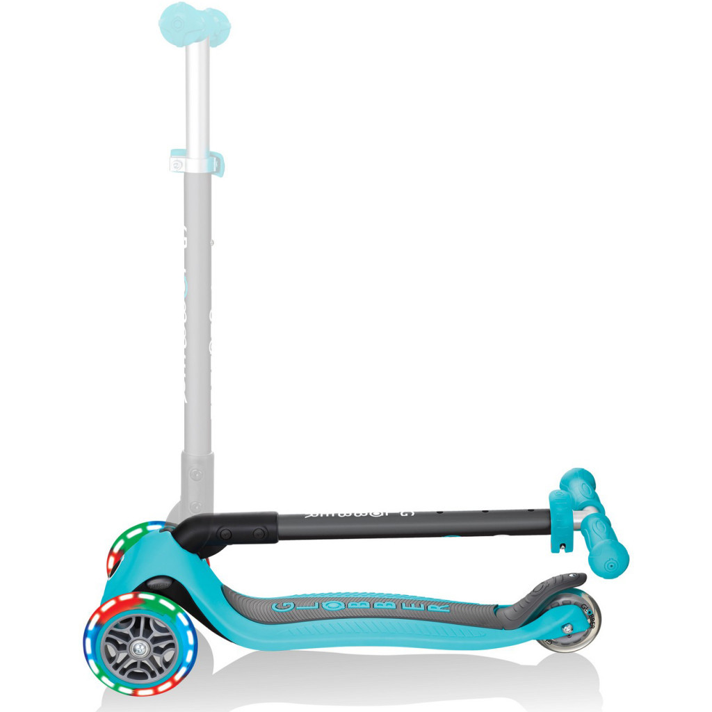 Самокат Globber Primo Foldable Lights бірюзовий (432-105-2) - зображення 6