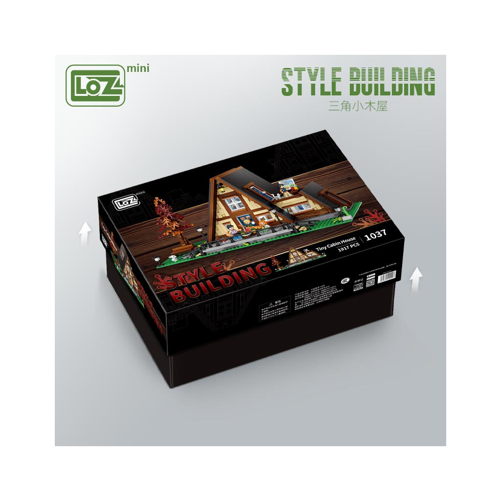 Конструктор LOZ mini Крихітний будиночок-хижина без фігурок (1037) - зображення 5
