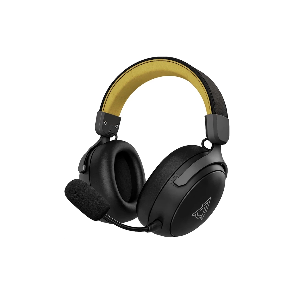 Навушники Ajazz AHM08 MAX 3-Mode Black (AHM08-MAX-BGY) - зображення 1