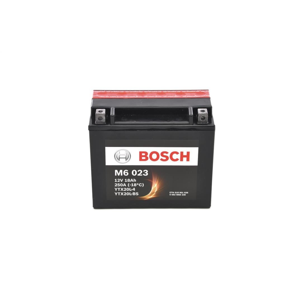Акумулятор автомобільний Bosch 18A (0 092 M60 230) - зображення 1