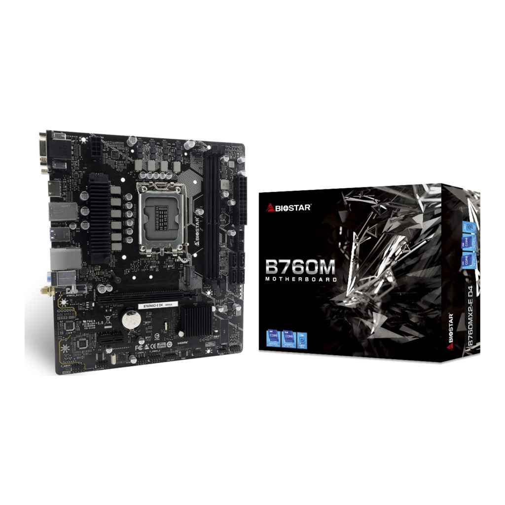 Материнська плата Biostar B760MX2-E D4 - зображення 4