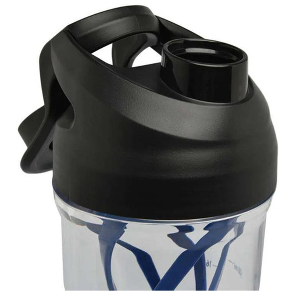 Пляшка для води Nike TR Recharge Shaker Bottle 2.0 24 OZ чорний, синій 709 мл N.101.0724.913.24 (887791762313) - зображення 3