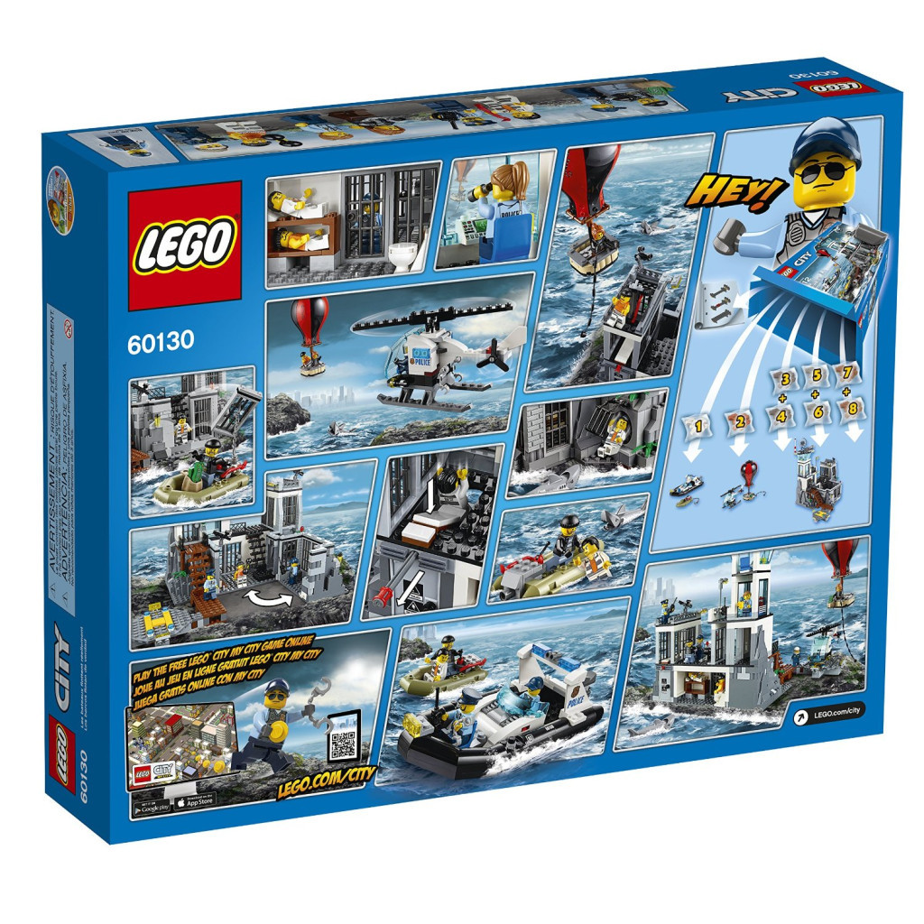 Конструктор LEGO City Police Острів-в'язниця (60130) - зображення 12