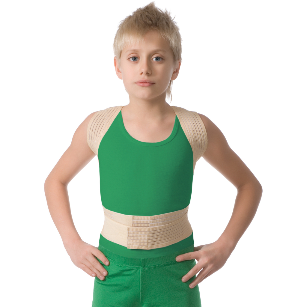 Корсет MedTextile Реклінатор (коректор постави) дитячий, розмір M, люксшт (4820137293146) - зображення 2