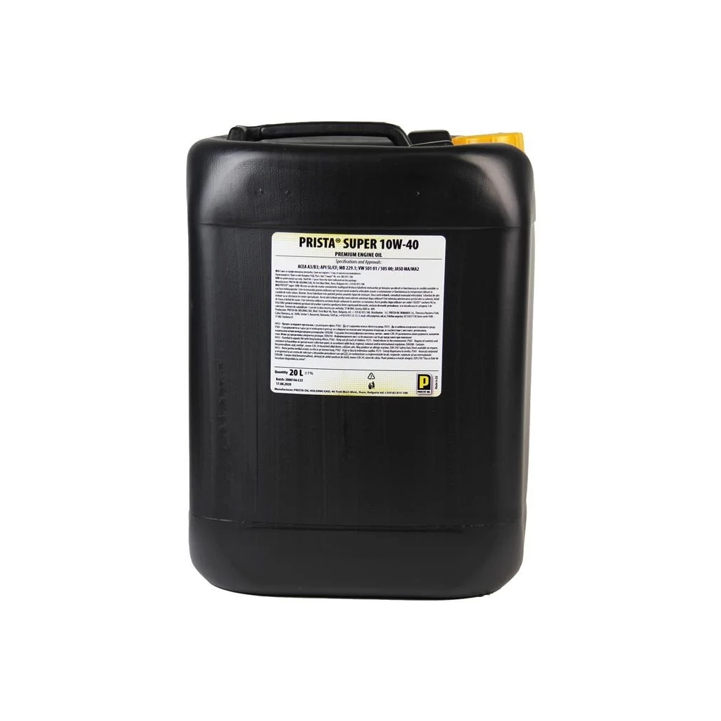 Моторна олива PRISTA Super 10w40 20л (73080) - зображення 1