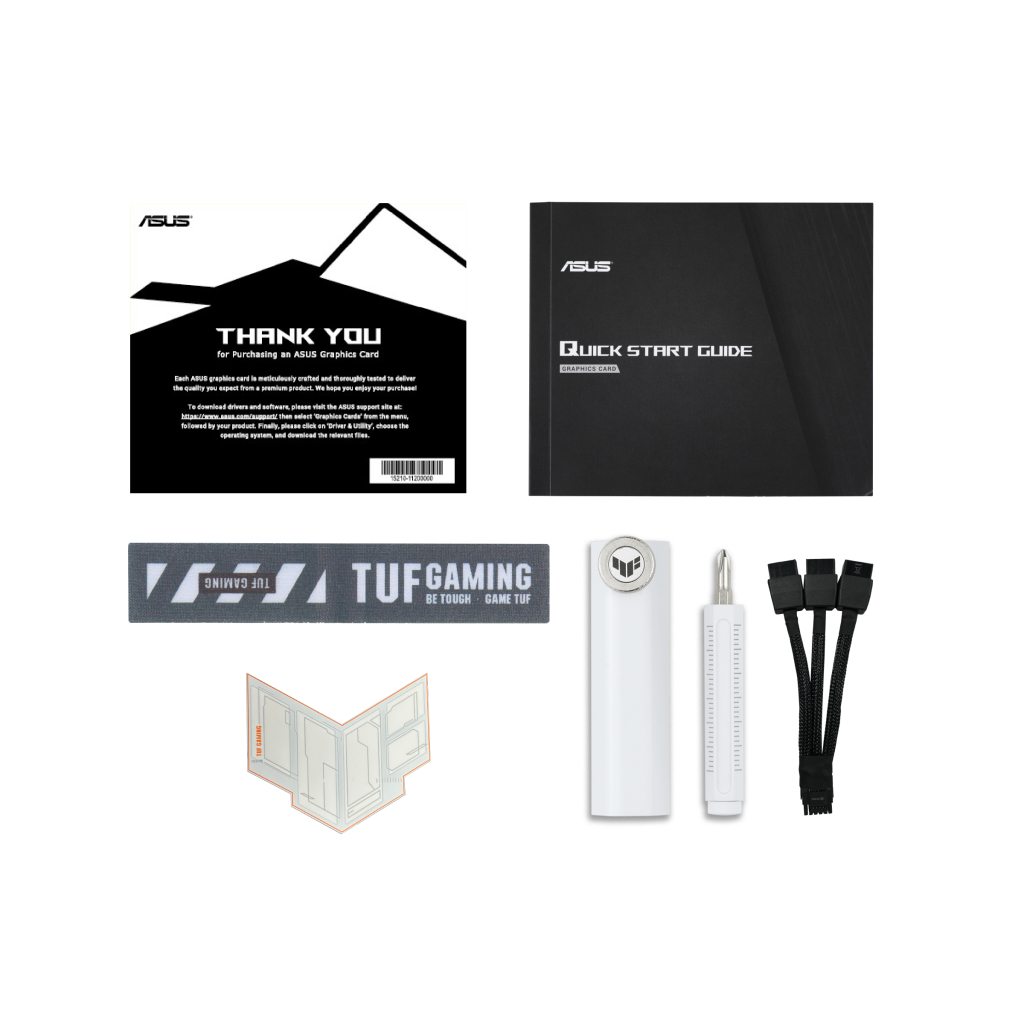 Відеокарта ASUS GeForce RTX5070 Ti 16GB TUF OC WHITE GAMING (TUF-RTX5070TI-O16G-WHITE-GAMING) - зображення 11