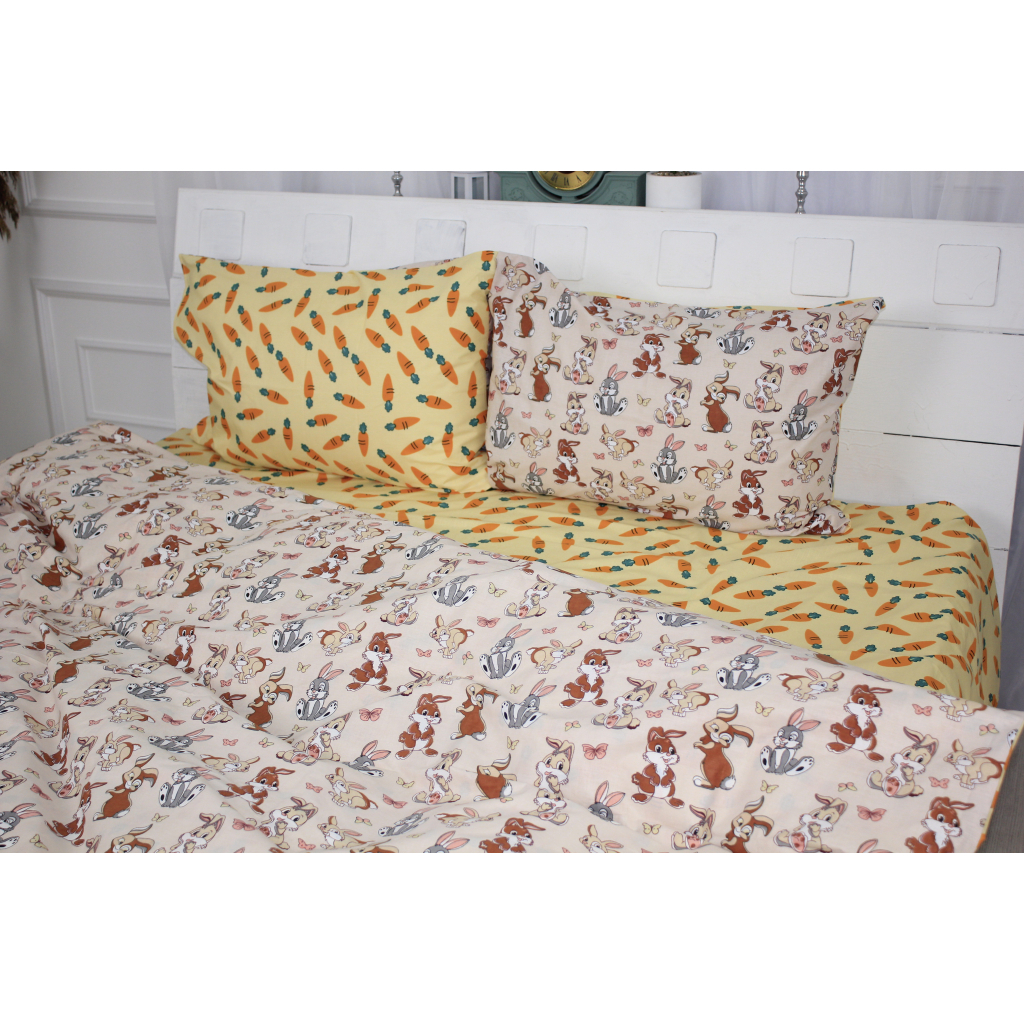 Постільна білизна MirSon Бязь 17-0530 Bambi Полуторна (2200003676341) - зображення 3