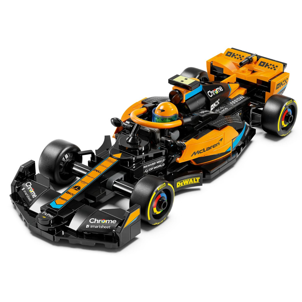 Конструктор LEGO Speed Champions Автомобіль для перегонів 2023 McLaren Formula 1, 245 деталей (76919) - зображення 5