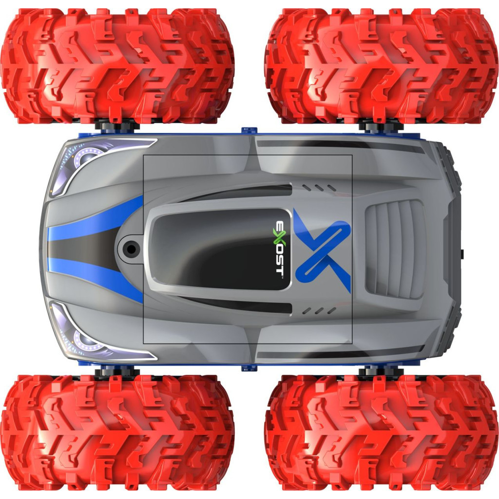 Радіокерована іграшка Silverlit Exost 360 CROSS II, 1:18 2,4 ГГц, червона (20257-2) - изображение 8