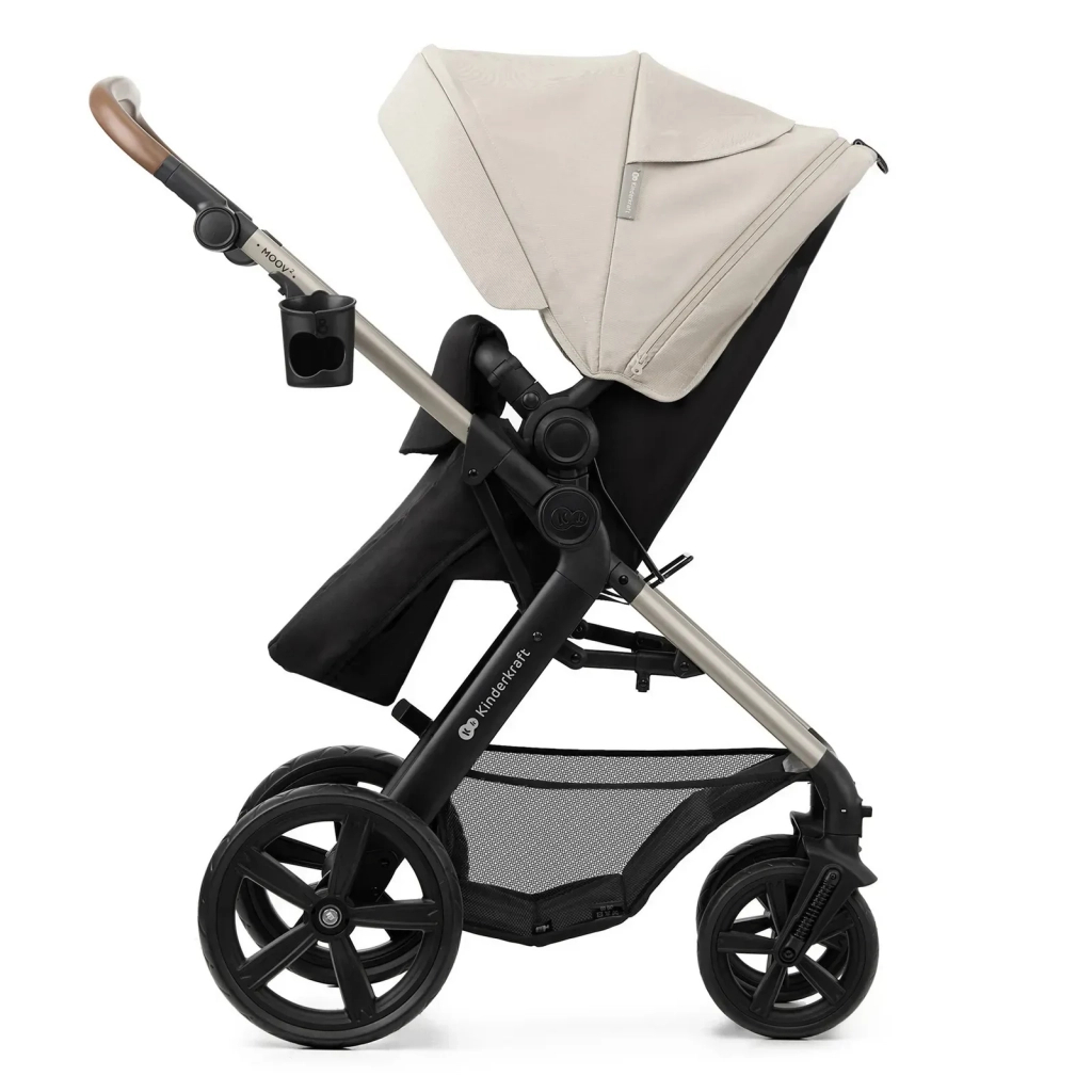 Коляска Kinderkraft 3 в 1 Moov 2 Moonlight Gray (KSMOOV02GRYEV00) (5902533925797) - зображення 4