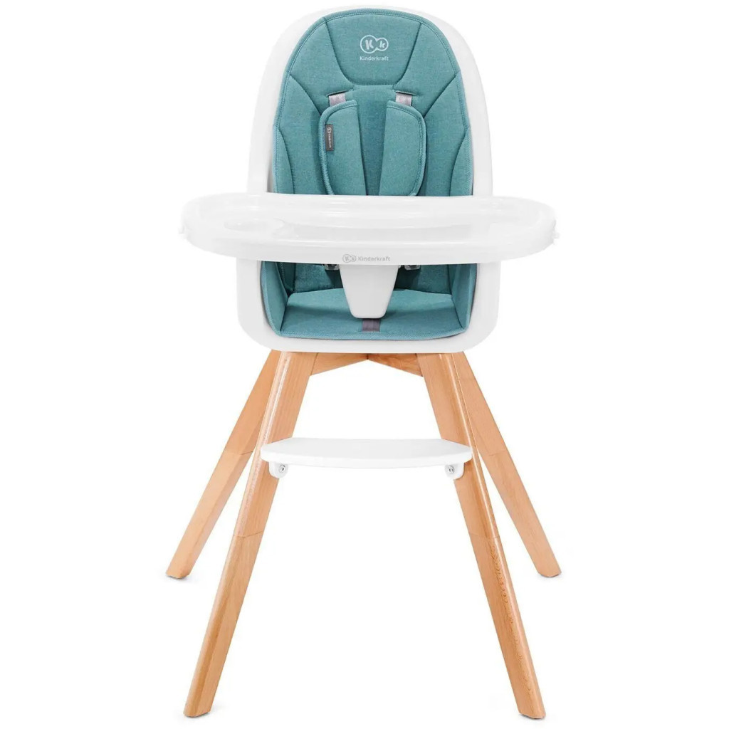 Стілець для годування Kinderkraft Tixi Turquoise (5902533912292) - зображення 3