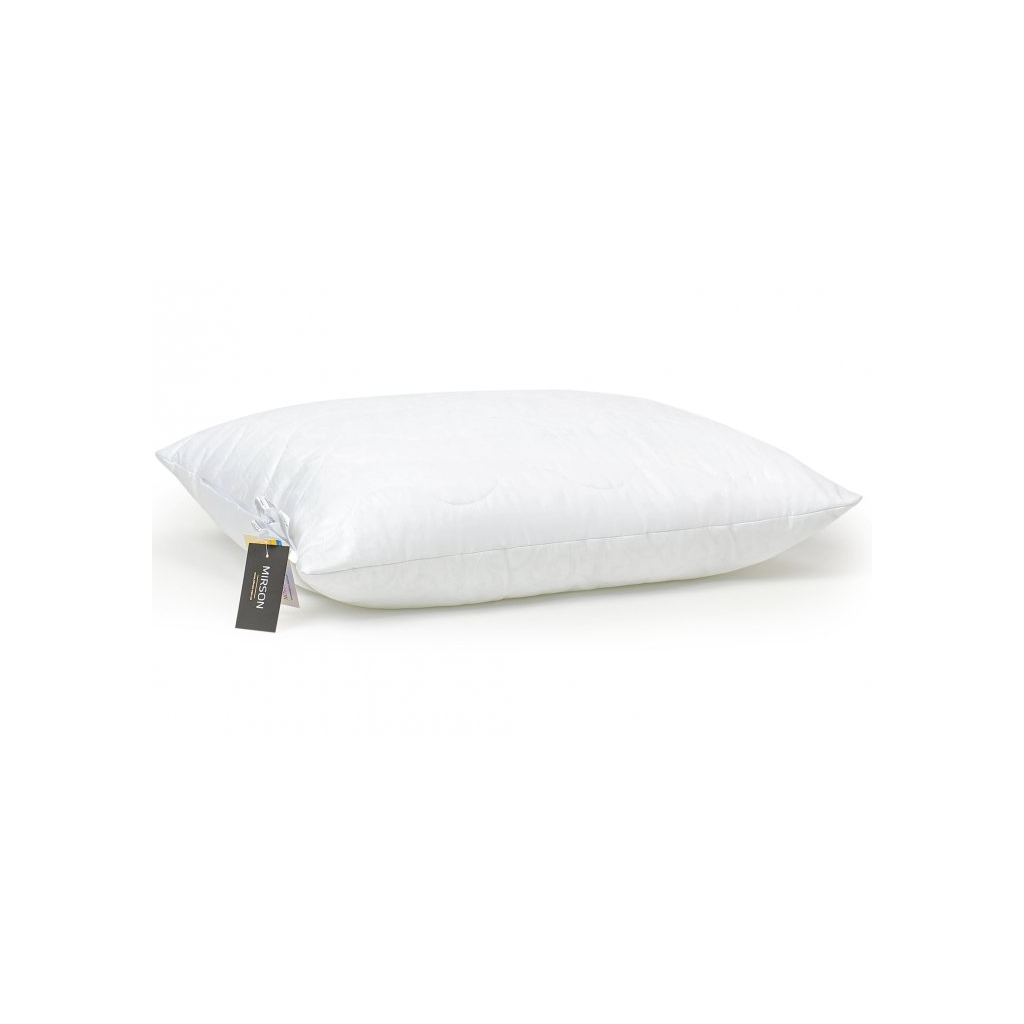 Подушка MirSon бавовняна №1624 Eco Light White Середня (2200002647335) - зображення 3