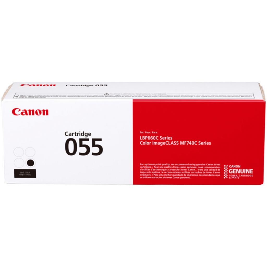 Картридж Canon 055 Black 2.3K (3016C002) - зображення 1