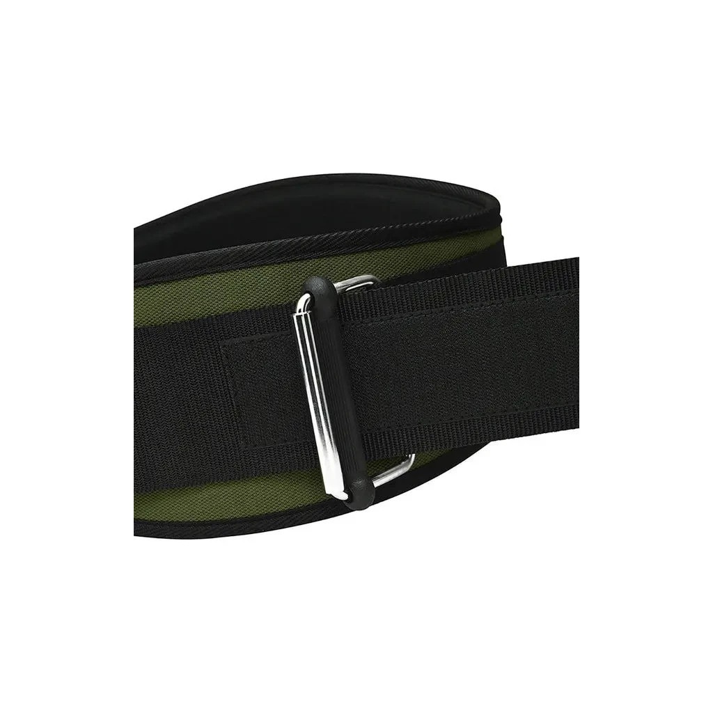 Атлетичний пояс RDX RX3 EVA Curve неопреновий Army Green S (WBE-RX3AG-S) - изображение 7