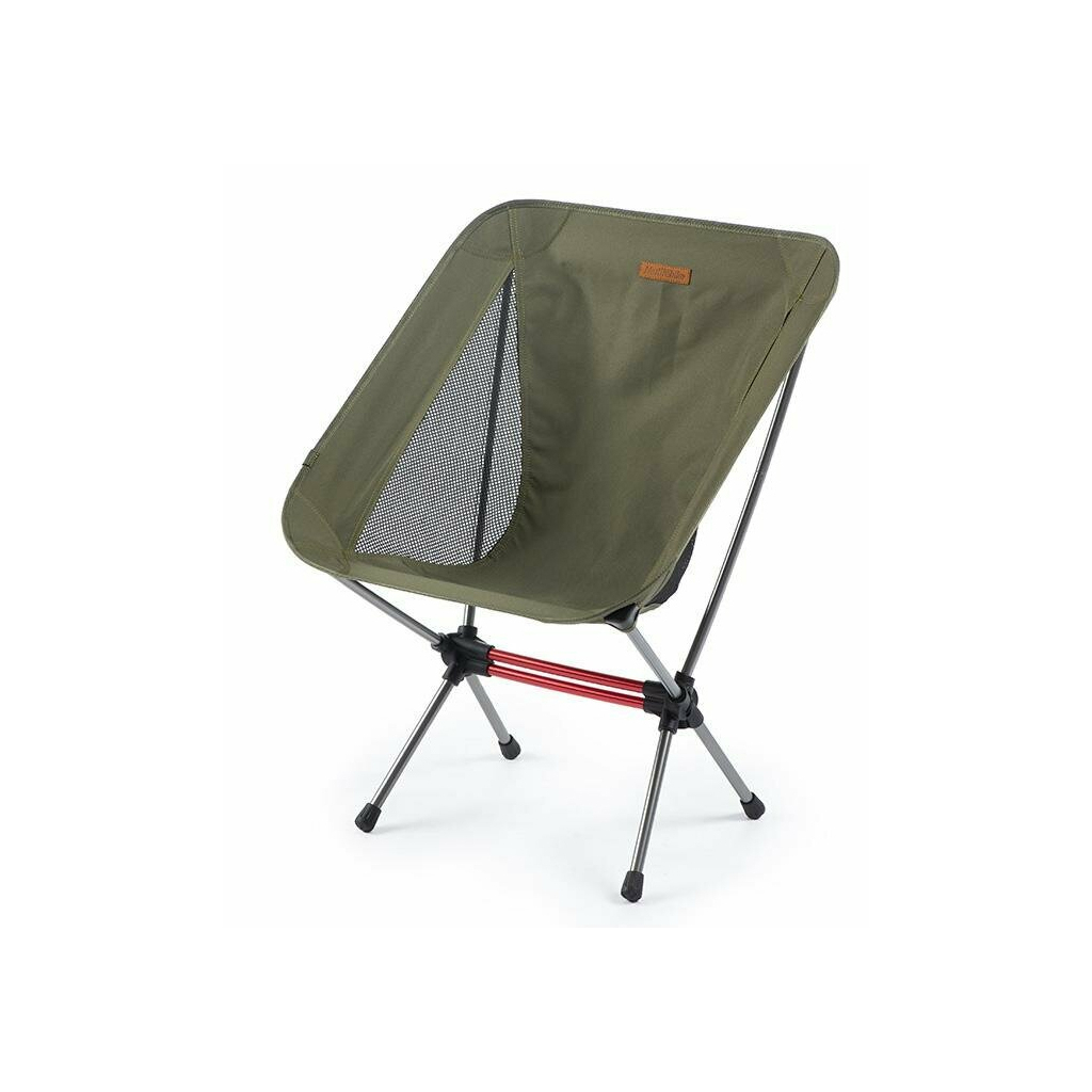 Крісло складане Naturehike Moon YL08 NH20JJ027 600D Oxford Aluminium Green (6927595768235) - зображення 1