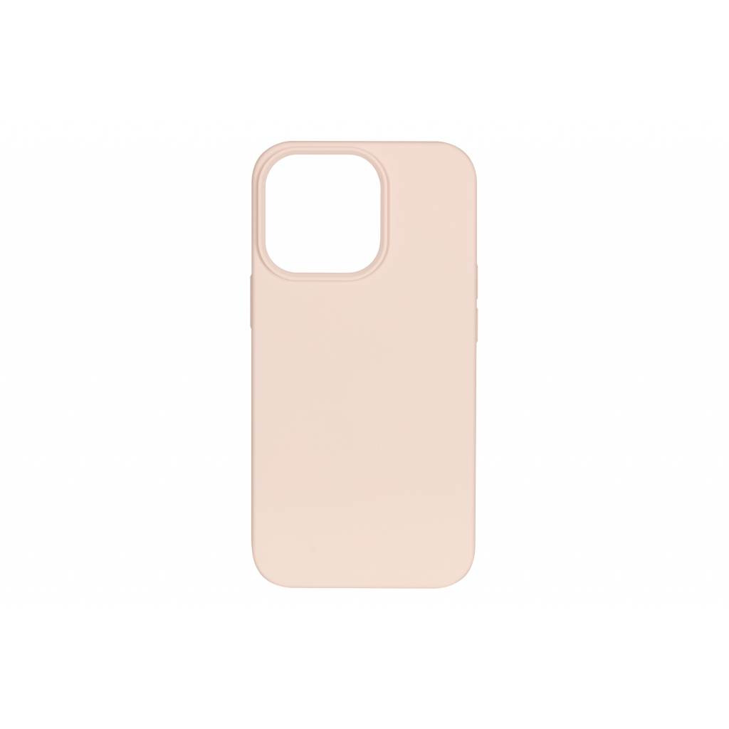 Чохол до мобільного телефона 2E Basic Apple iPhone 13 Pro, Liquid Silicone, Sand Pink (2E-IPH-13PR-OCLS-RP) - зображення 1