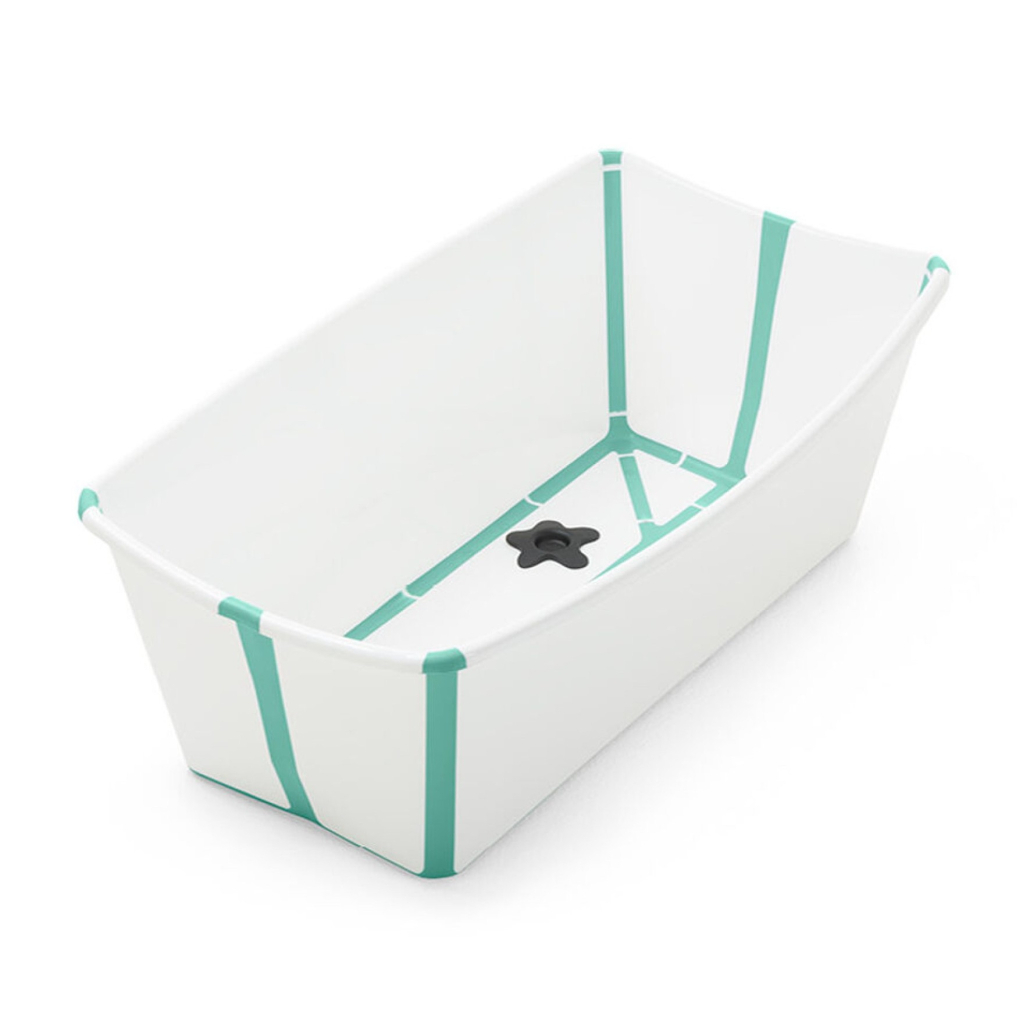 Ванночка Stokke Flexi Bath Складна Біло-бірюзова (531905) - зображення 1